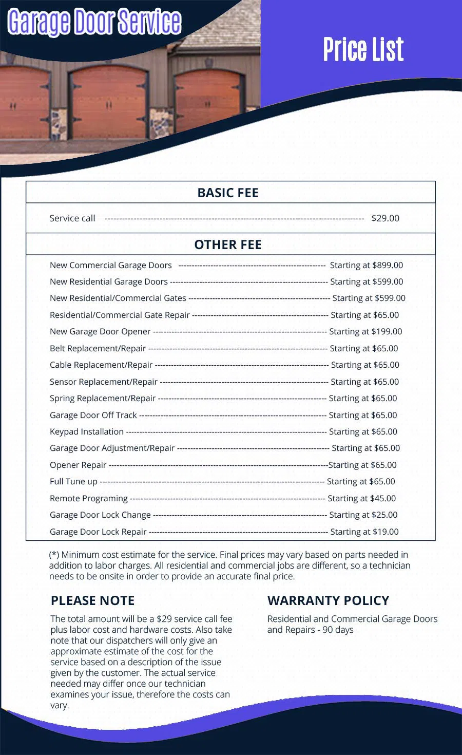 Neighborhood Garage Door Service Hauppauge, NY 631-490-7513